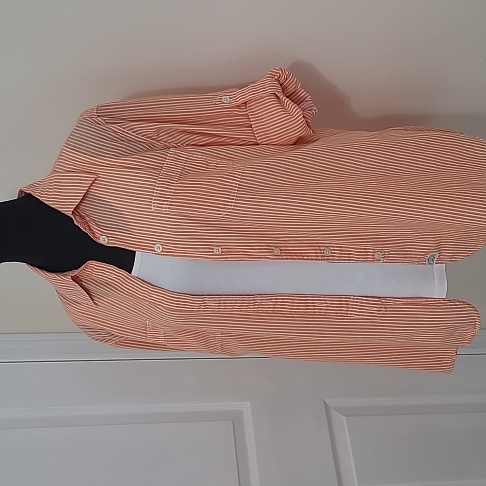 LRL Cotton Striped Shirt